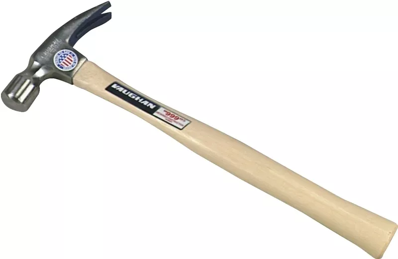 Vaughan 999 Series 999ML Framing Hammer, 20 oz Head, Rip, Milled Head, HCS Head
