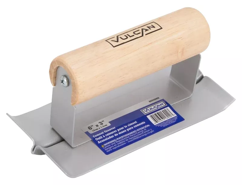 Vulcan 16900 Cement Groover, 1-1/8 in Radius, Steel Blade