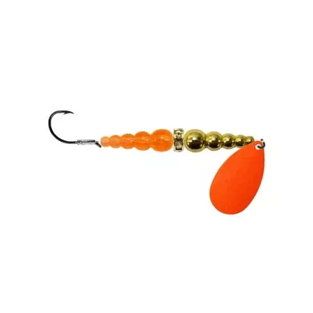 Wedding Ring #6 Orange Gold/flo Fire Orange Classic Spinner