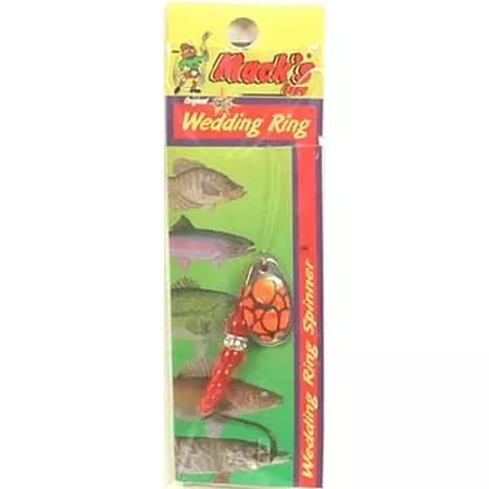 Wedding Ring #8 Orange Gold/flo Fire Orange 583286