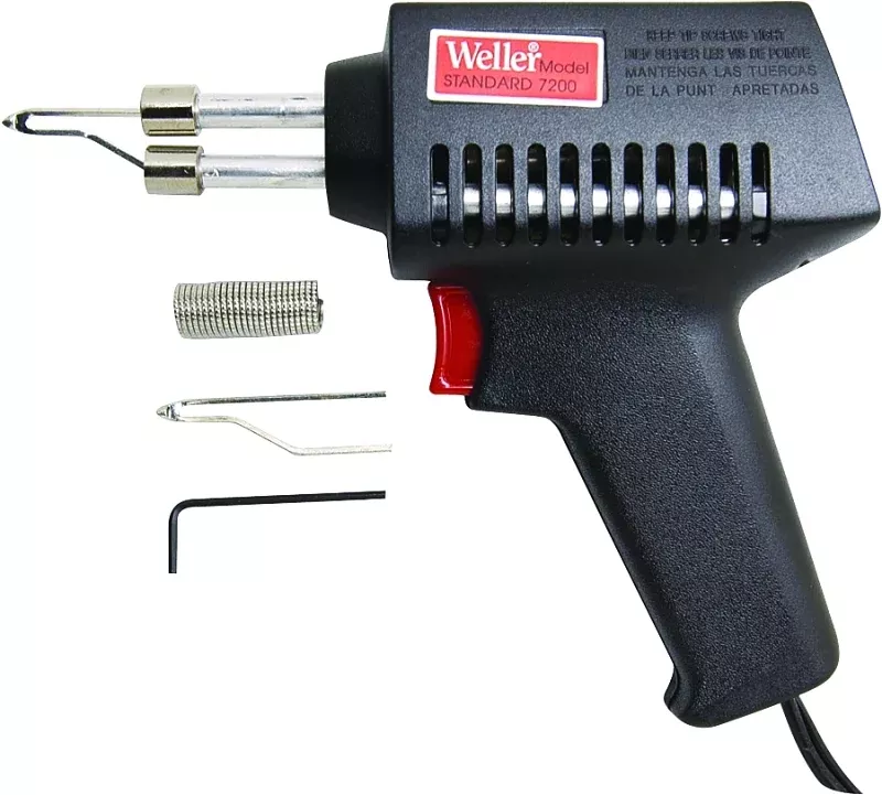 Weller 7200PKS Gun Kit, 120 V, 75 W, Copper Tip, Soldering Tip