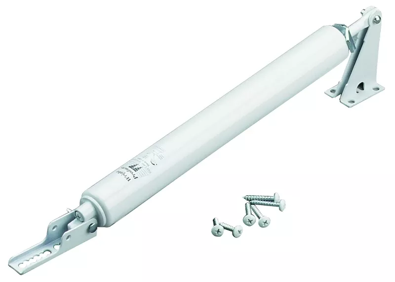 White Pneumatic Door Closer