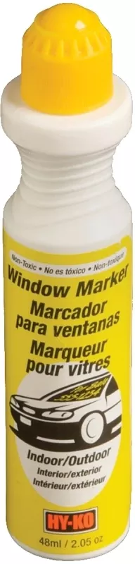 Window Marker, Yellow