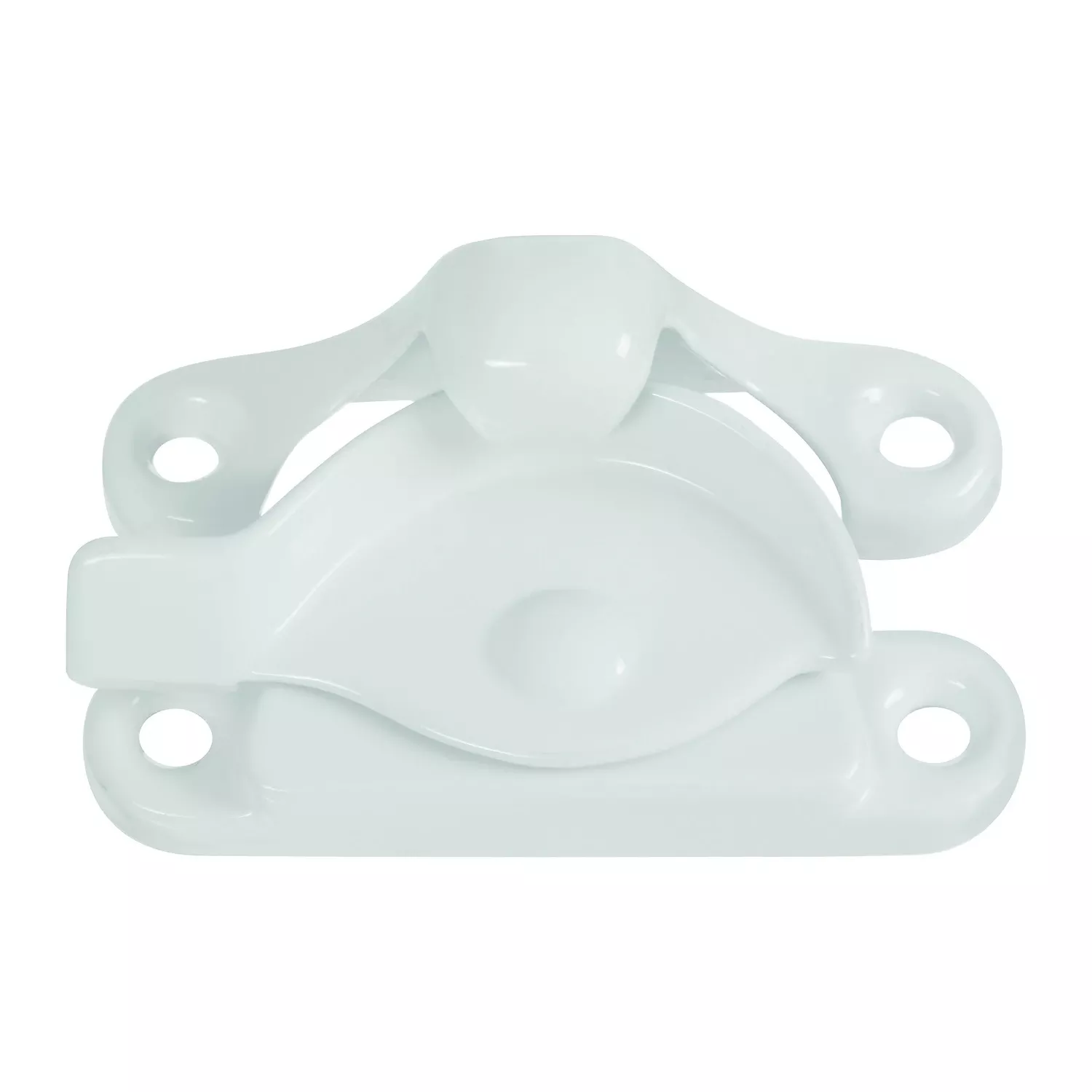 Window Sash Lock, White