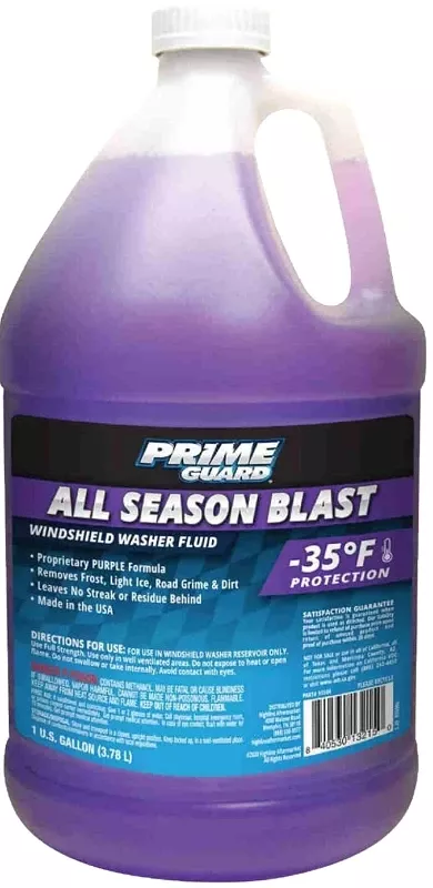 Windshield Washer Fluid, -35f Degree, 1 Gallon