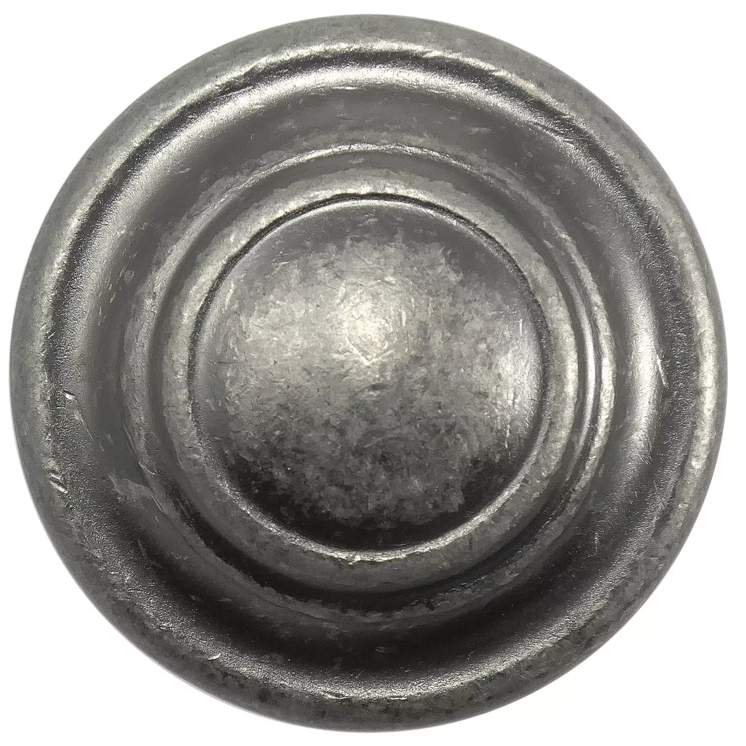 Windsor 1-3/8 In. Dia. Antique Pewter Cabinet Knob
