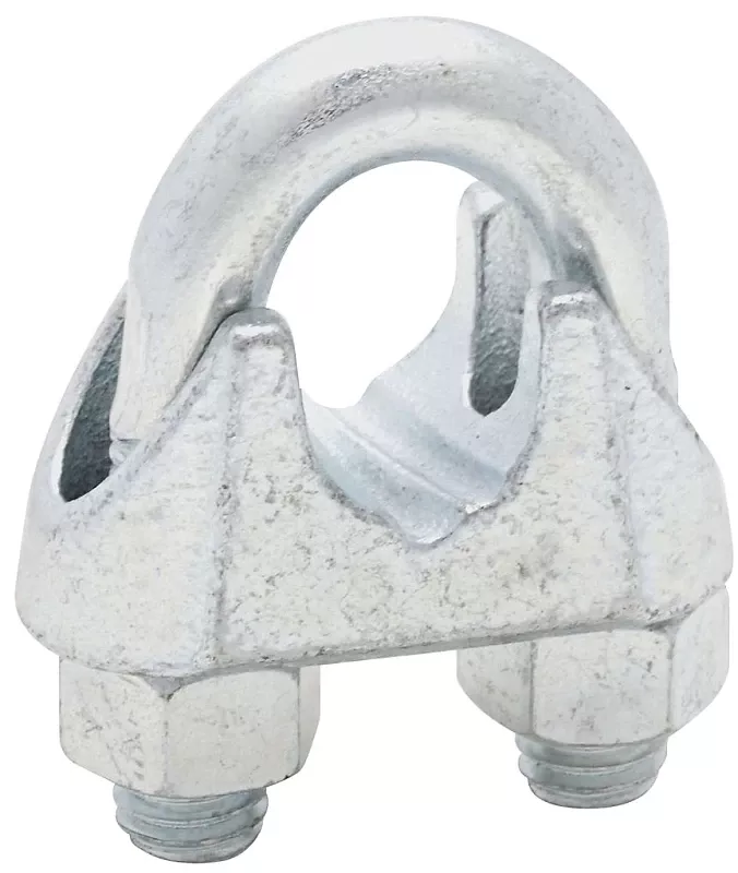 Wire Cable Clamp, Zinc, 5/8 In.