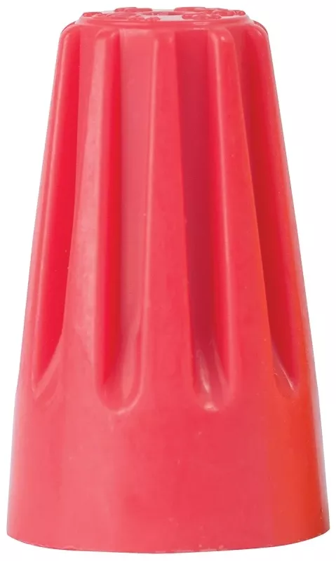 Wire Connector, 18-10 Awg, Red, Large, 25-pk.