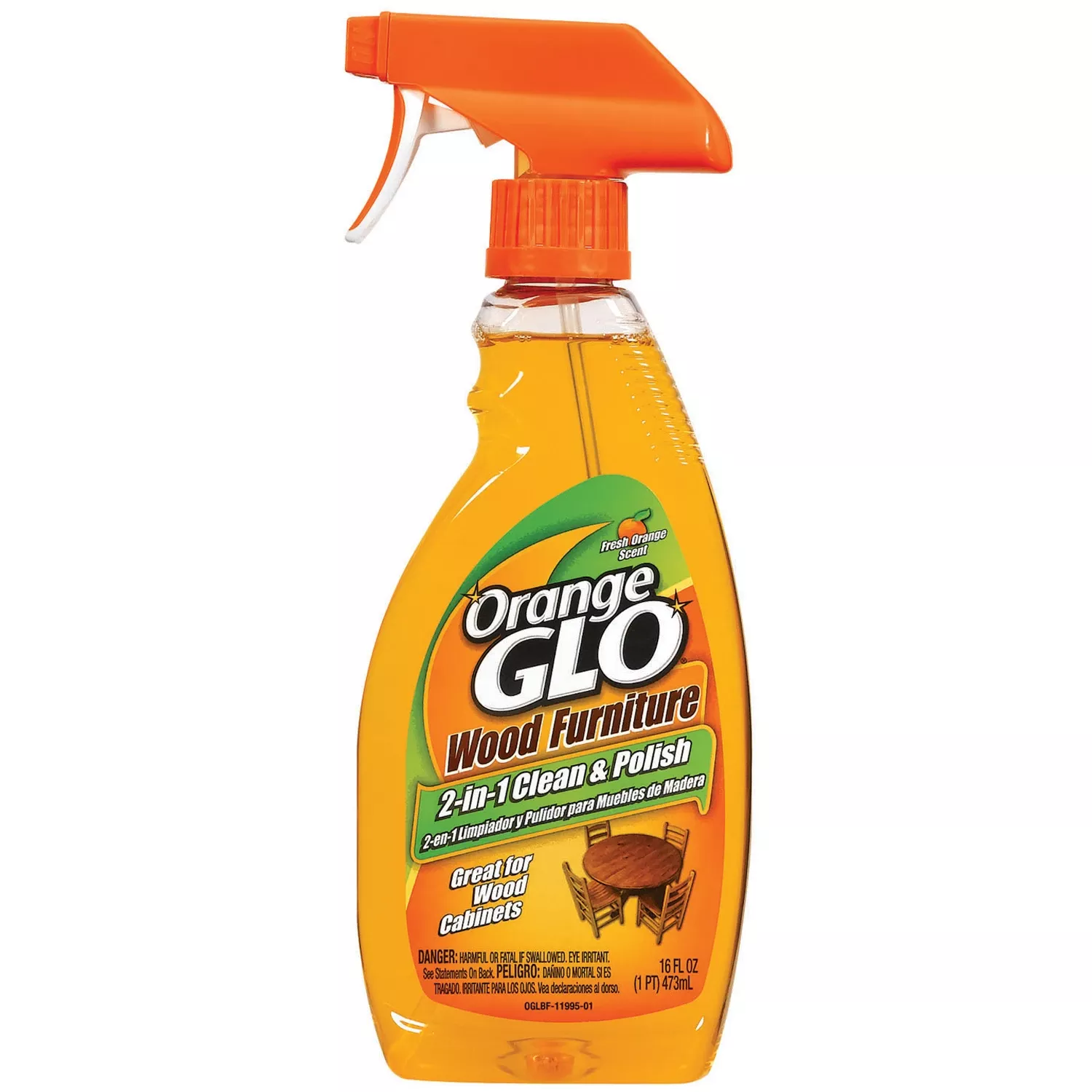Wood Cleaner/polish, 16 Oz.