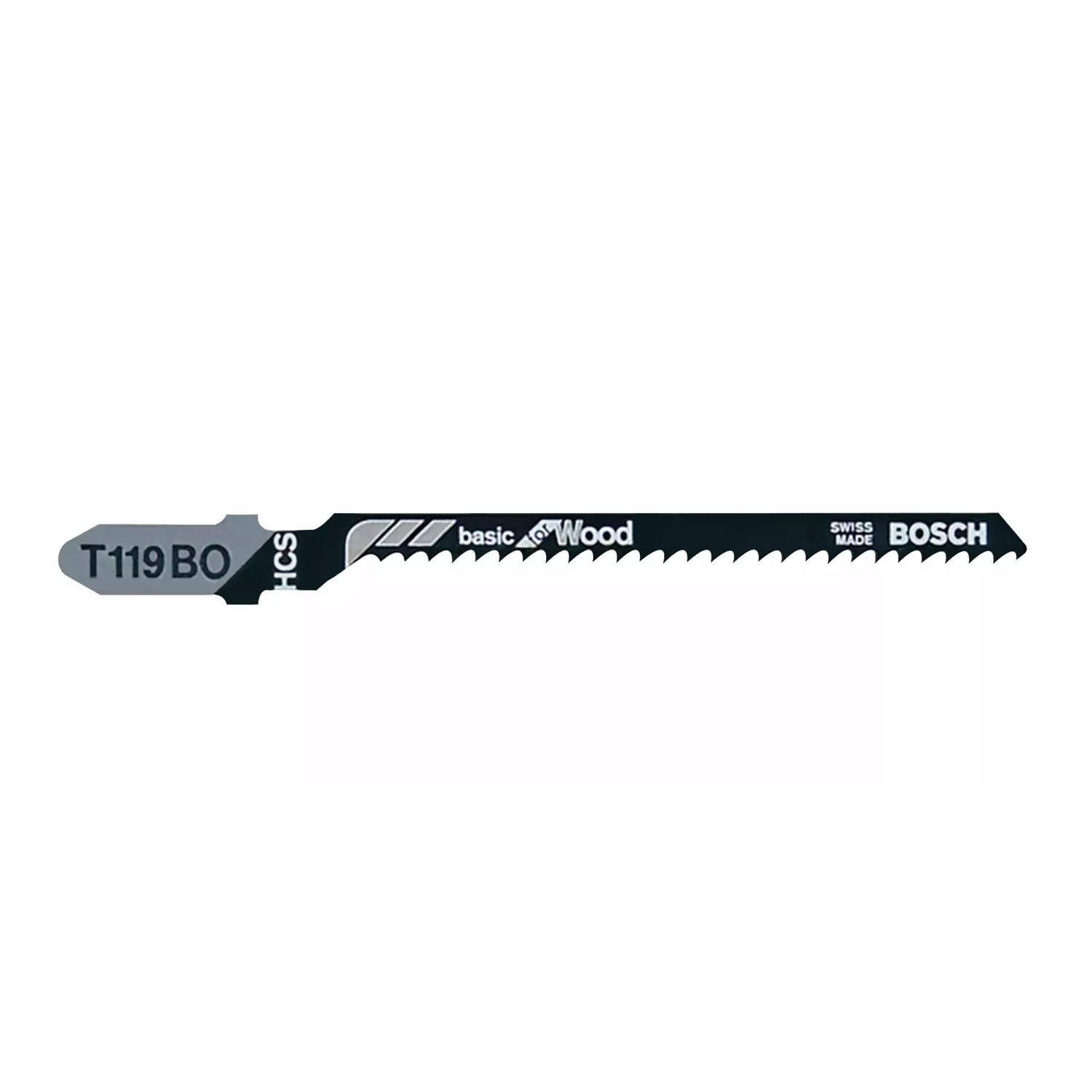 Wood-cutting Jigsaw Blade, 3-in., 12-tpi, 5-pk.