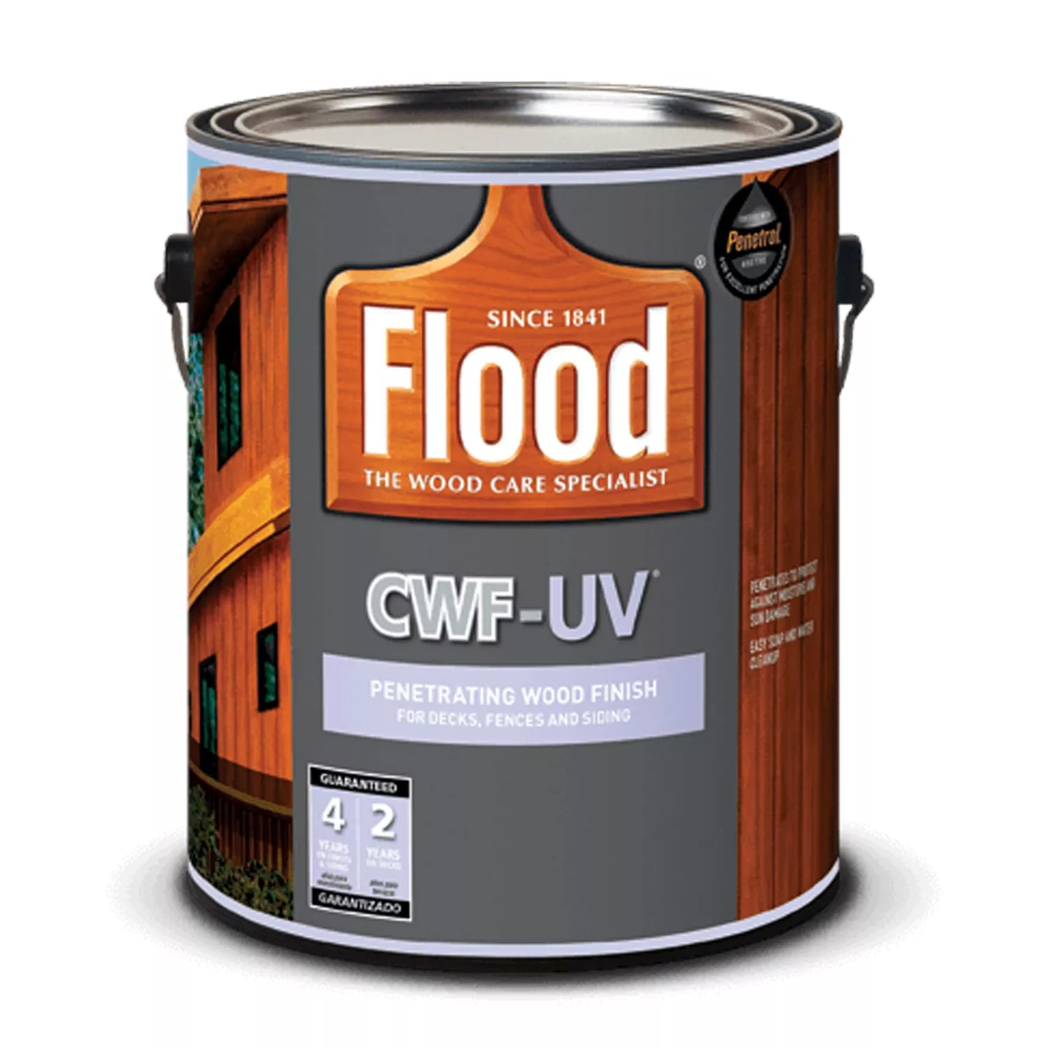 Wood Finish, Redwood, Gallon