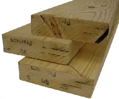 Wood Stud, 2 X 6 In. X 8 Ft.