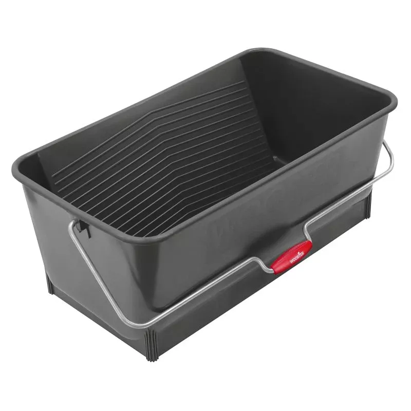 Wooster 8614 Paint Bucket, 5 gal, Polypropylene, Green, Comfort-Grip Handle