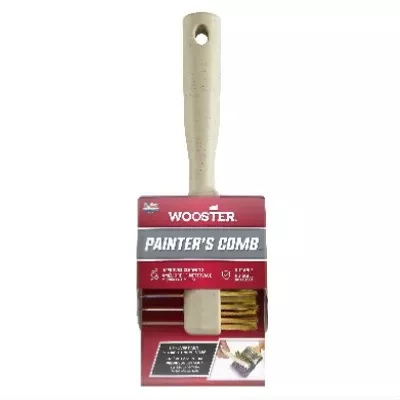 Wooster Brush & Roller Cleaner With Brass Brush And Stainless Steel Comb