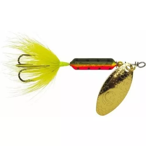 Worden's Original Rooster Tail Spinner Lure, 1/6 Oz., Firetiger Color