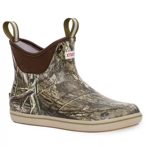 XTRATUF Men's Ankle Deck Boots Mossy Oak Country DNA (Size 10)