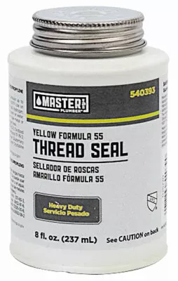 Yellow Formula 55 Thread Seal, 8-oz.