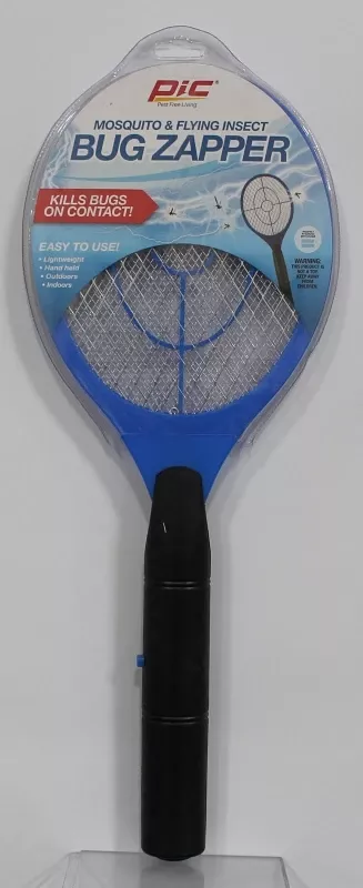Zap-rak Flying Insect Zapper Racket, 12 Pk, Handheld Bug Zapper