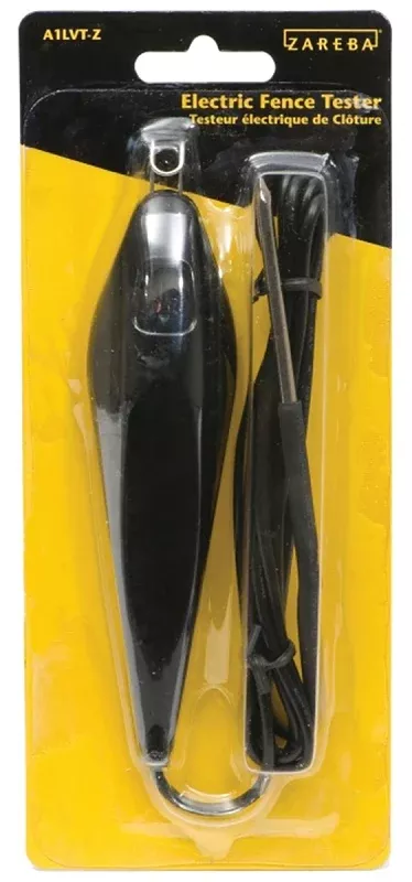 Zareba A1LVT-Z Electric Fence Tester, ABS, Black