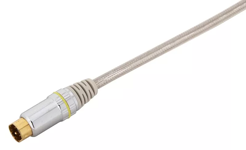 Zenith VV3006SVID Video Cable, Silver Sheath