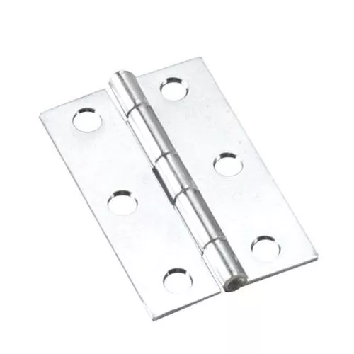 Zinc Mortise Butt Hinge 2-1/2 Inch 2 Pack