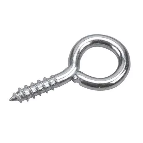 Zinc Screw Eye 2 x 1/8 x .205 x 15/32