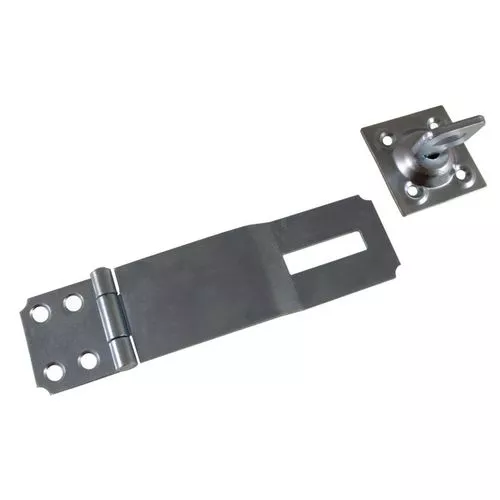 Zinc Swivel Staple Safety Hasp 4-1/2 Inch