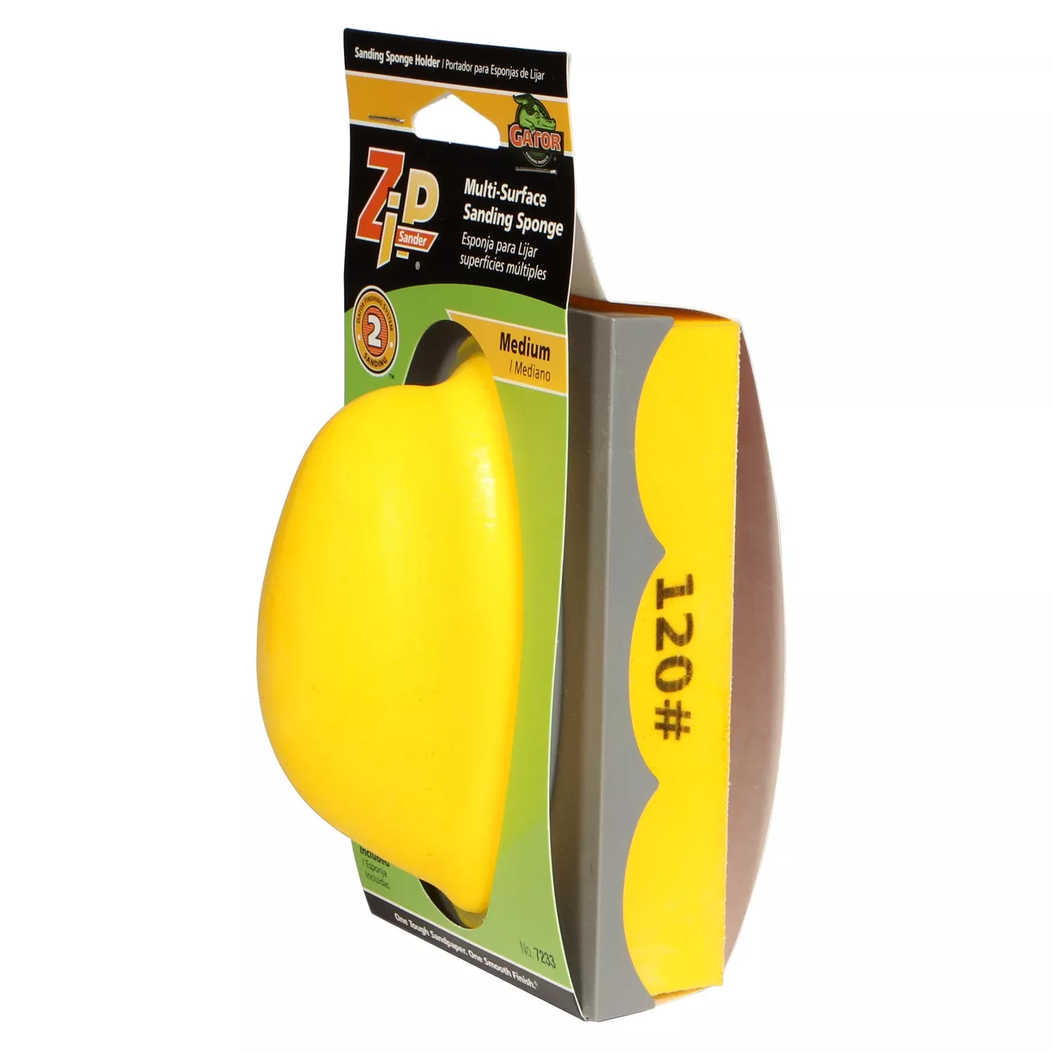 Zip Sanding Sponge Holder, 120-grit
